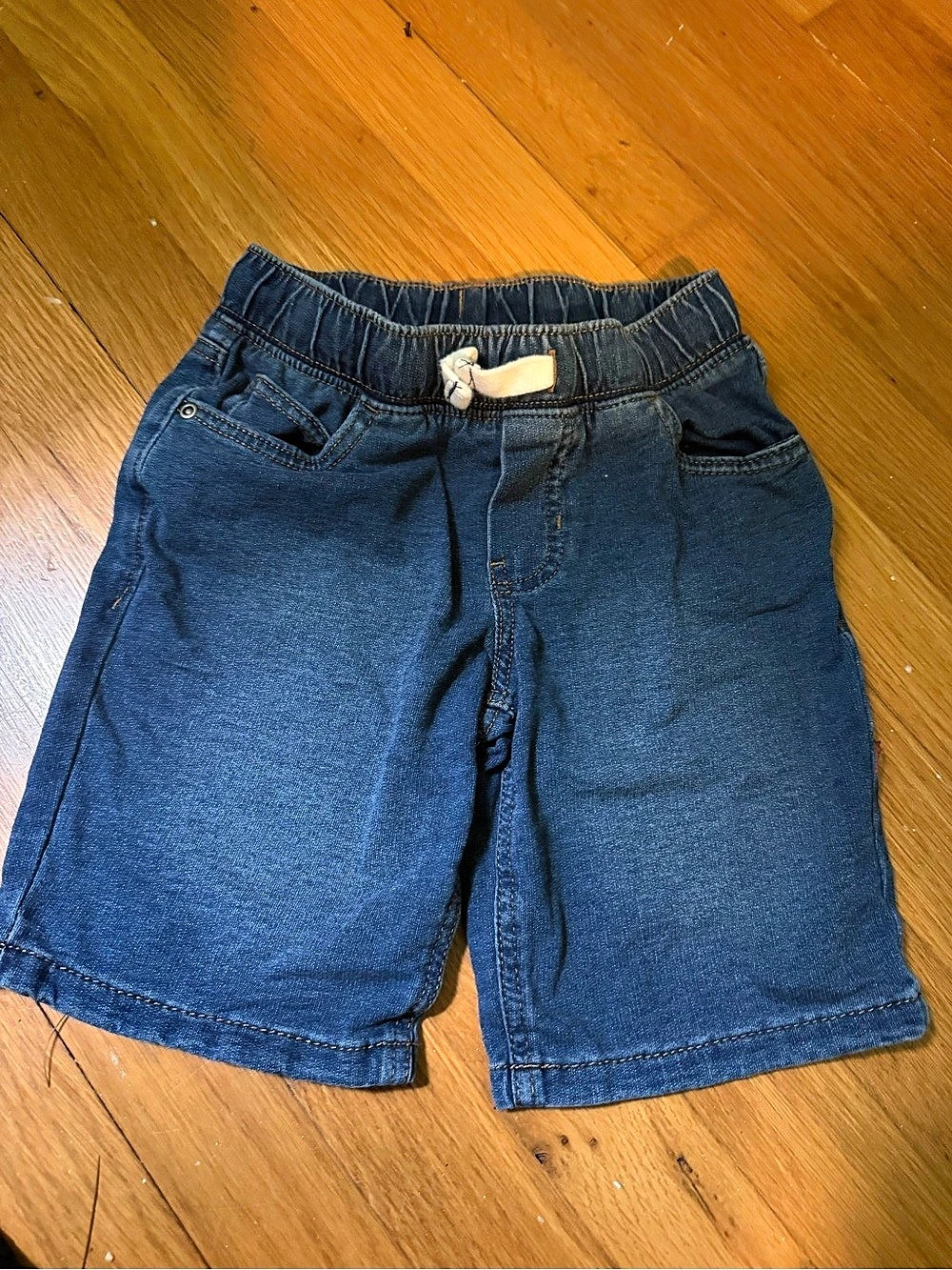 Carter's Toddler Pull-On Denim Shorts Boys 5T Blue